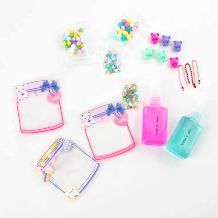 Kidea, Żelowe breloki, zestaw kreatywny