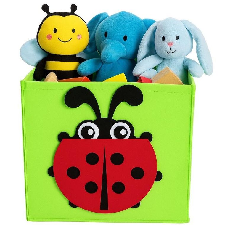 Kids Collection, Molki, filcowy pojemnik na zabawki, 30-30-30 cm