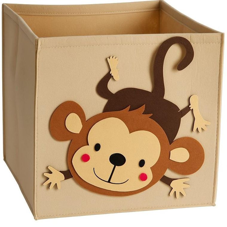 Kids Collection, Nooli, filcowy pojemnik na zabawki, 30-30-30 cm