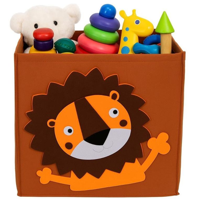 Kids Collection, Nooli, filcowy pojemnik na zabawki, 30-30-30 cm