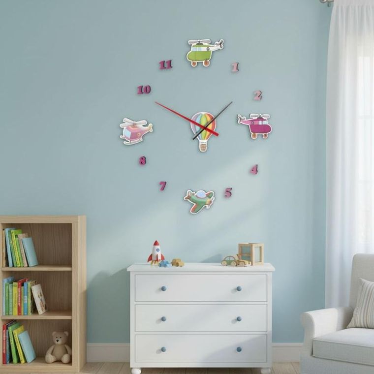 Kids Collection, zegar Diy do pokoju dziecka, Vib