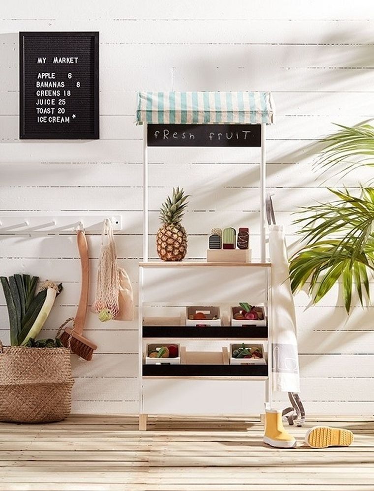 Kid's Concept, Bistro, drewniany stragan warzywniak