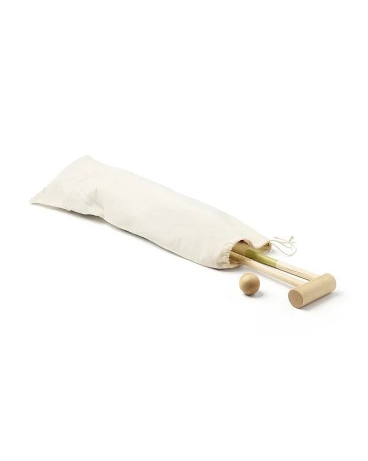 Kid's Concept, Edvin, zestaw do krykieta, zabawka drewniana