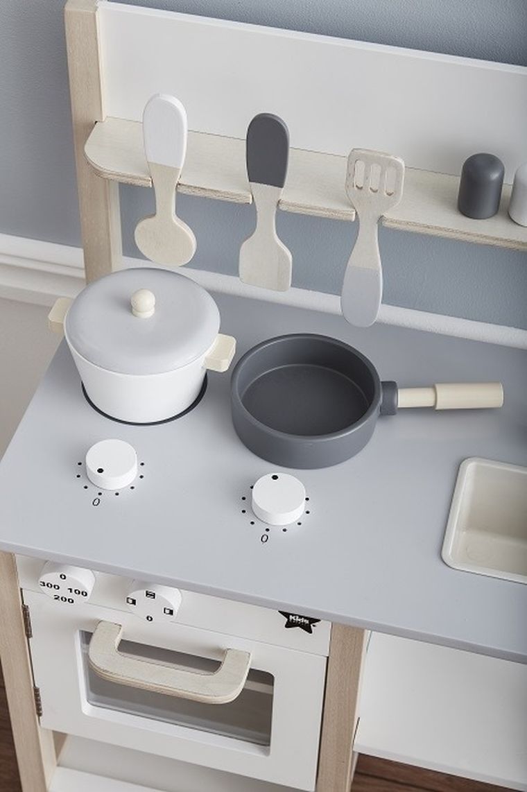 Kid's Concept, Kid's Hub, drewniana kuchnia dla dzieci