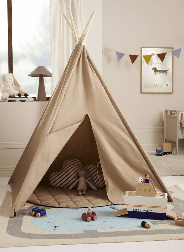 Kid's Concept, namiot tipi, beige