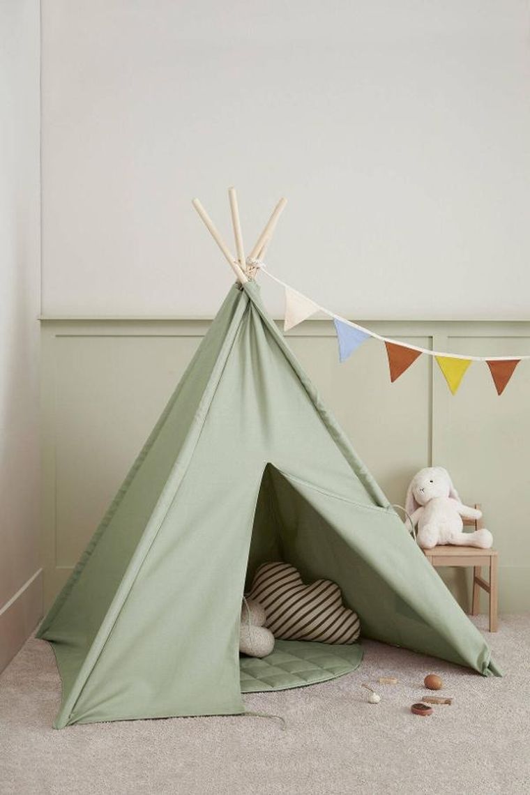 Kid's Concept, namiot tipi, light green