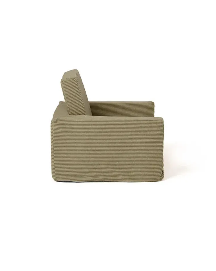 Kid's Concept, rozkładany fotel, green