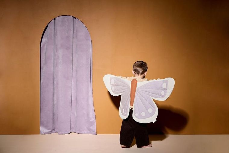 Kids Concept, skrzydła motyla, fioletowe