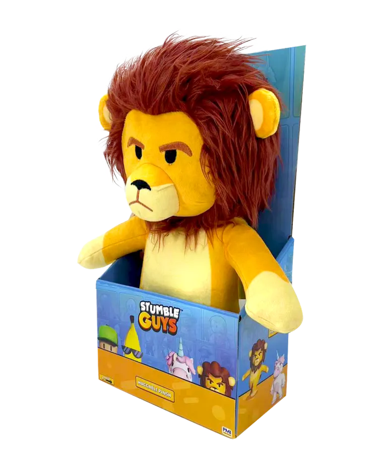 Kids World, Stumble Guys, Huggable Plush, Leonidas, maskotka, 30 cm