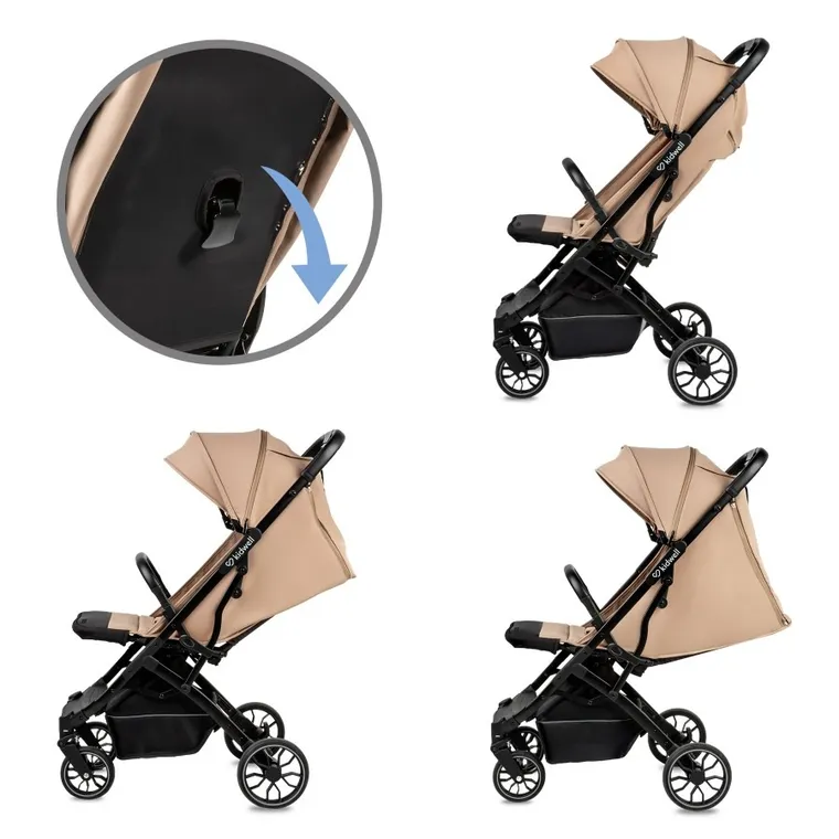 Kidwell, Colmer up, wózek spacerowy, Almond Beige