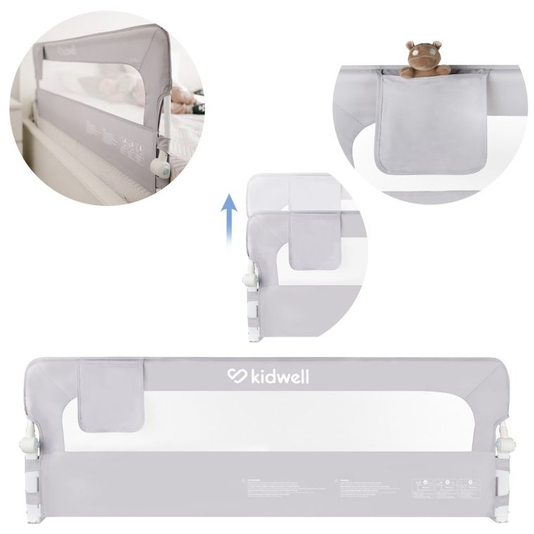 Kidwell, Cori 150, barierka do łóżka, gray