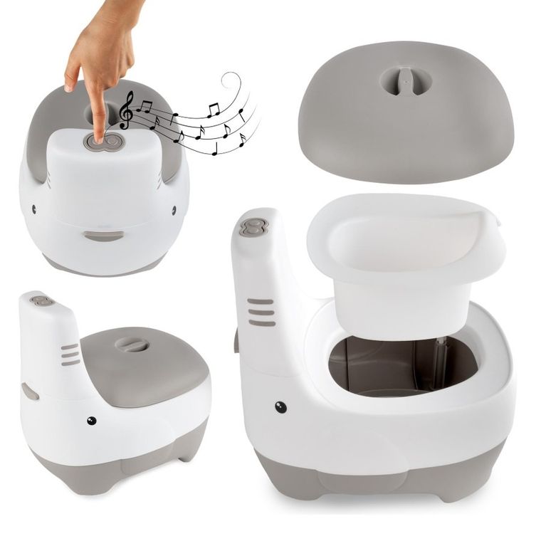 Kidwell, Fino, interaktywny nocnik, gray