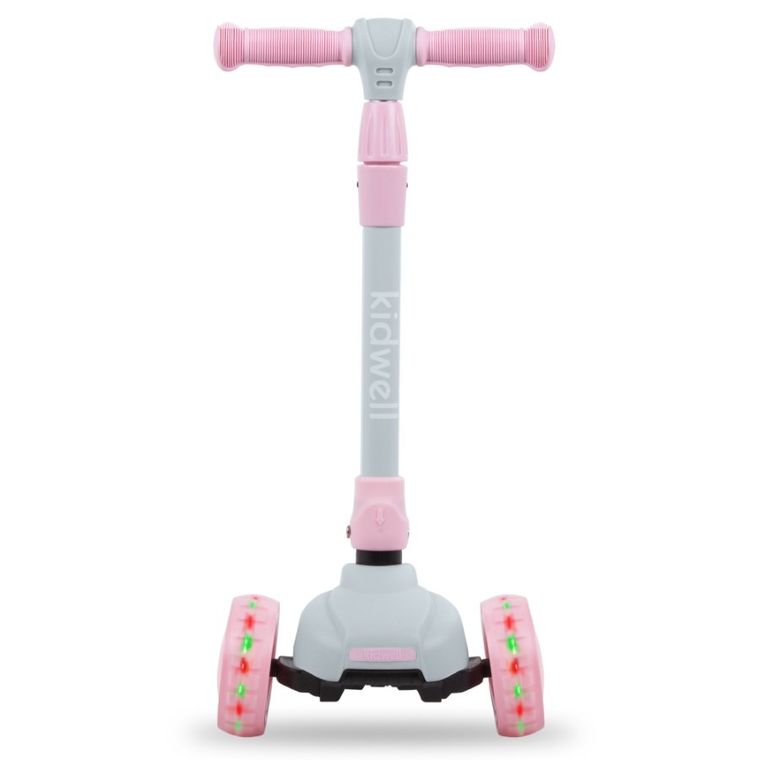 Kidwell, Jax, hulajnoga 3-kołowa, balansowa, szaro-różowa