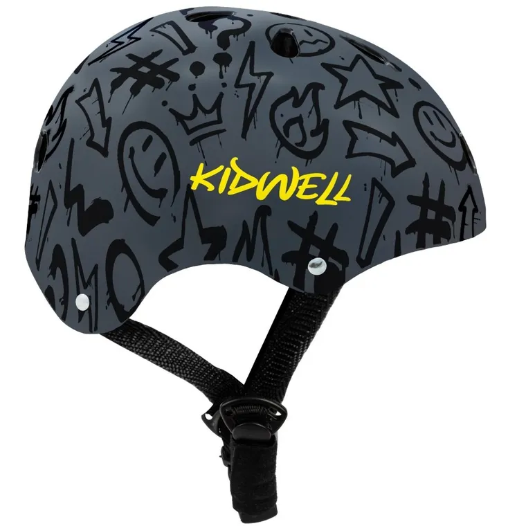 Kidwell, Orix Plus, kask ochronny, grafiti, rozmiar 48-52 cm