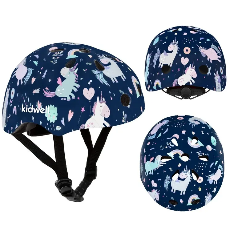 Kidwell, Orix Plus, kask ochronny, jednorożce, rozmiar 48-52 cm