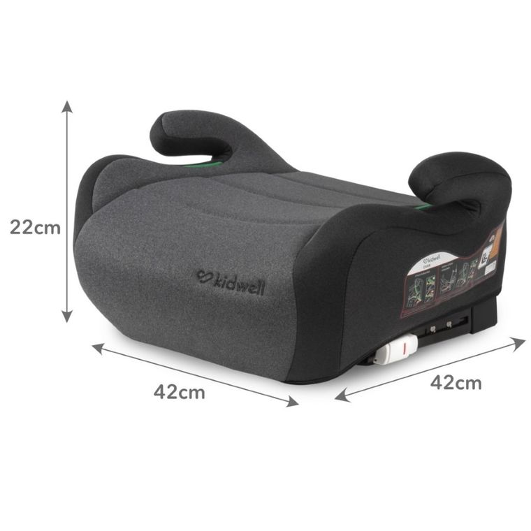 Kidwell, Ovan, podstawka samochodowa, Black/Gray, 125-150 cm