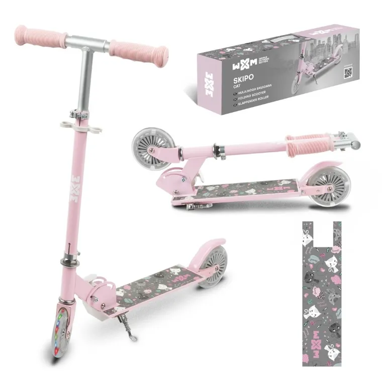 Kidwell, Skipo, hulajnoga, cat