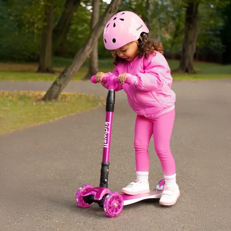 Kidwell, Vento, hulajnoga 3-kołowa, balansowa, różowa