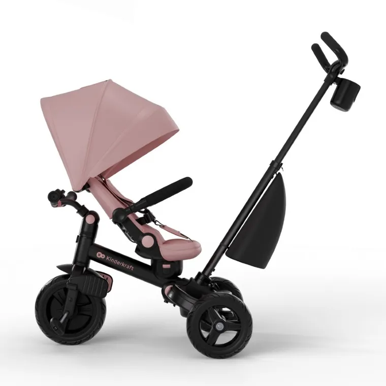 Kinderkraft, Aveo 2 Plus, rowerek trójkołowy 6w1, Pink