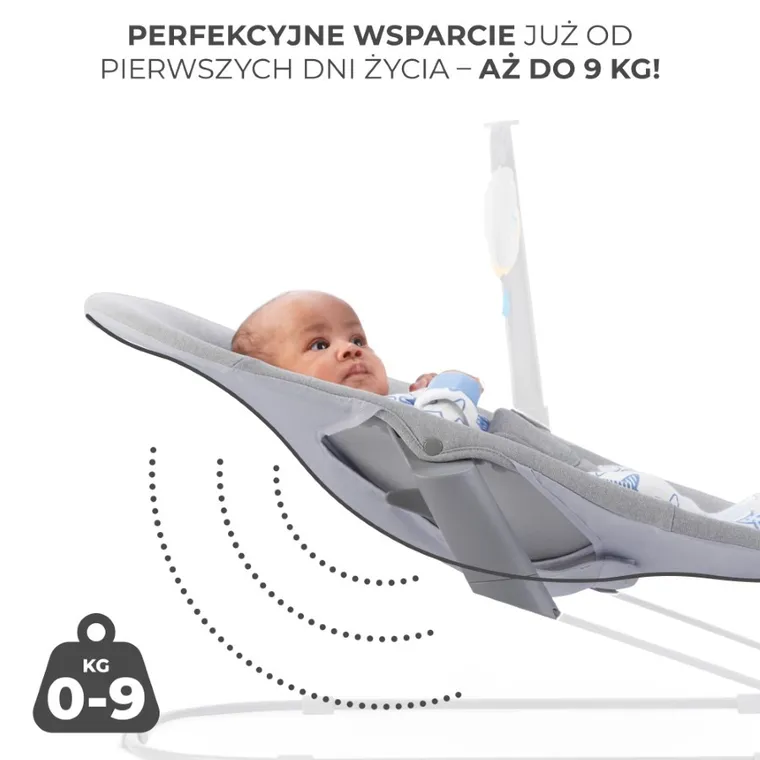 Kinderkraft, Calmee, bujaczek, Happy Shapes