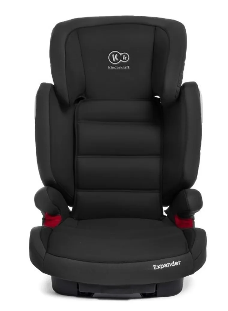 Kinderkraft, Expander, fotelik samochodowy, 15-36 kg, czarny