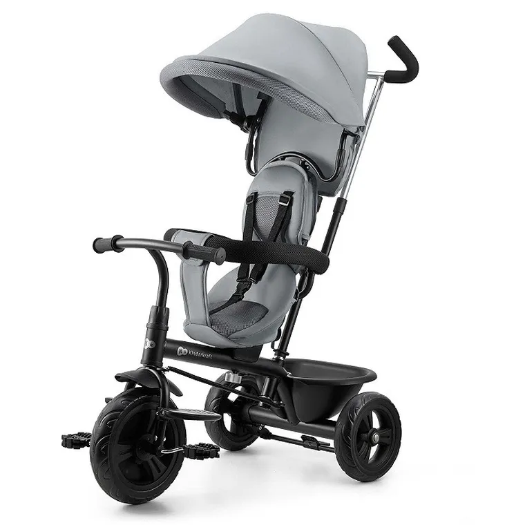 Kinderkraft, Freeway 2, rowerek trójkołowy, Grey