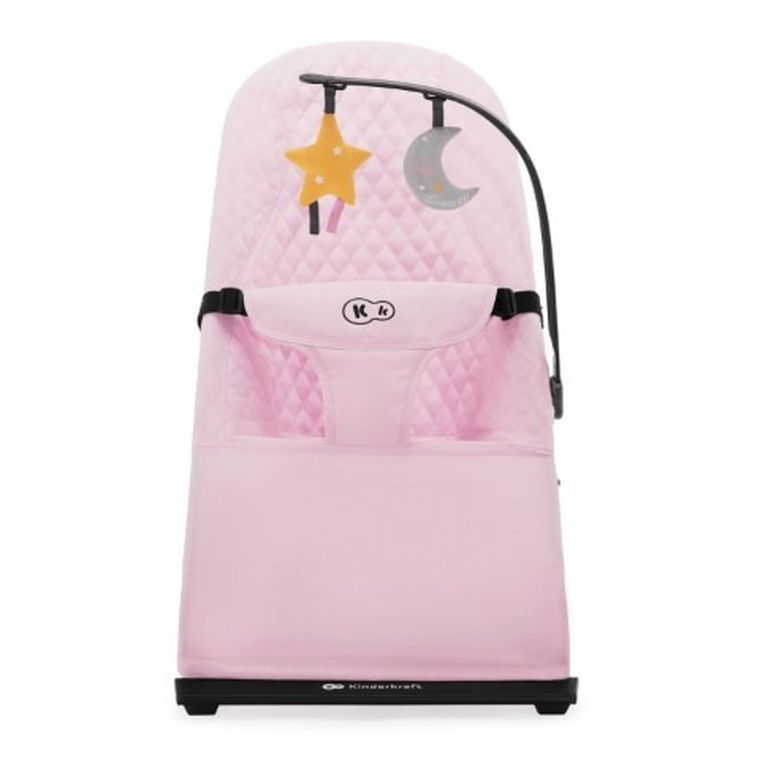 Kinderkraft, Mimi, leżaczek bujaczek, Pink