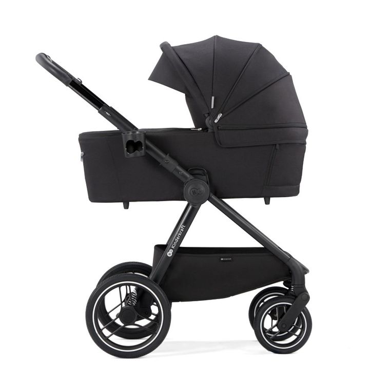 Kinderkraft, Nea, wózek wielofunkcyjny, 2w1, Midnight Black