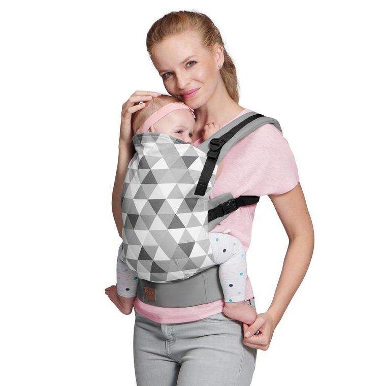 Kinderkraft, Nino, nosidełko ergonomiczne, 3m+, 20 kg, szare