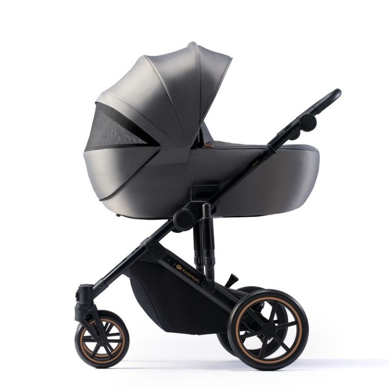 Kinderkraft, Prime 2, wózek wielofunkcyjny, 3w1, Shadow Grey