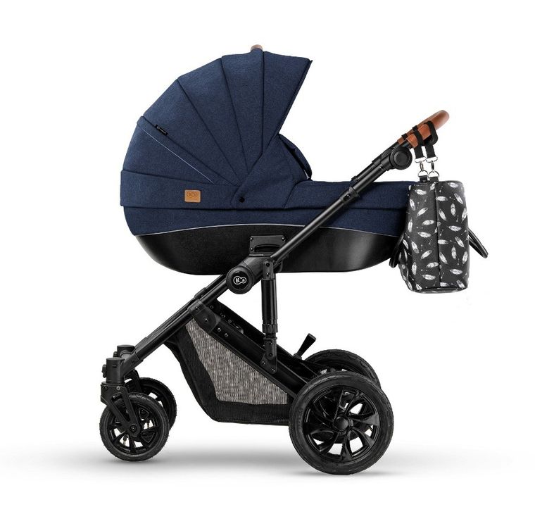 Kinderkraft, Prime, wózek wielofunkcyjny 3w1, Deep Navy