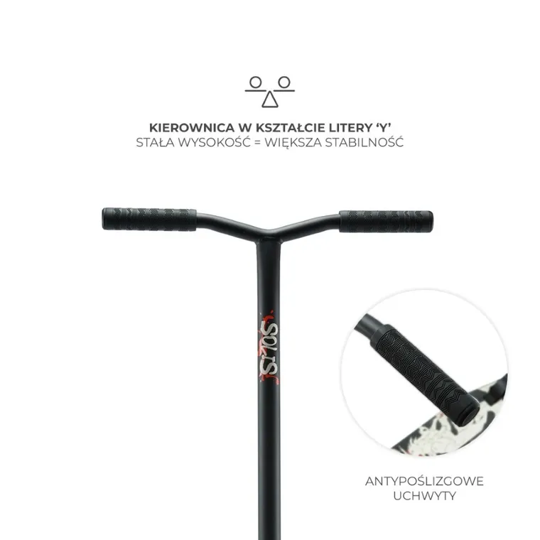 Kinderkraft, Solis, hulajnoga, Black