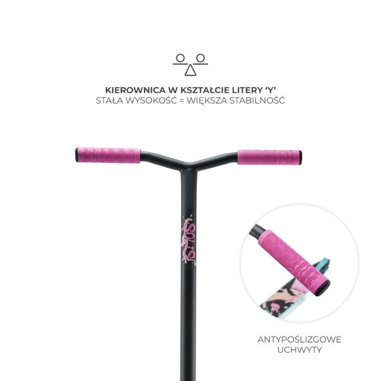 Kinderkraft, Solis, hulajnoga, Pink