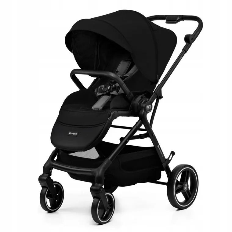 Kinderkraft, Yoxi, Mink Pro, wózek wielofunkcyjny 3in1, Pure Black