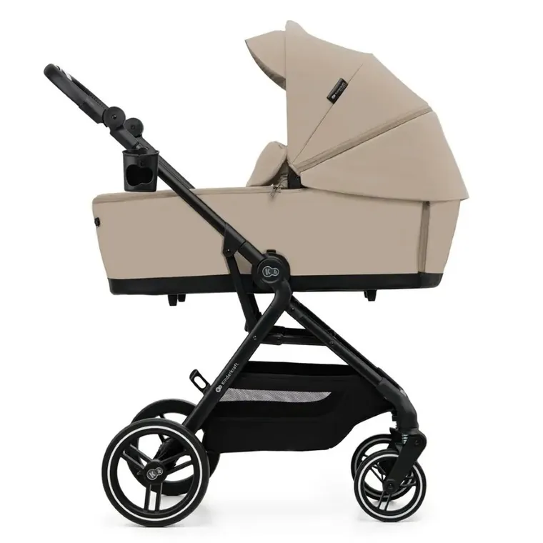 Kinderkraft, Yoxi, Mink Pro, wózek wielofunkcyjny 3in1, Sand Beige