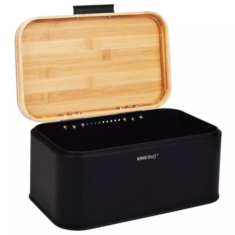 Kinghoff, chlebak bambusowo-stalowy, KH-1735