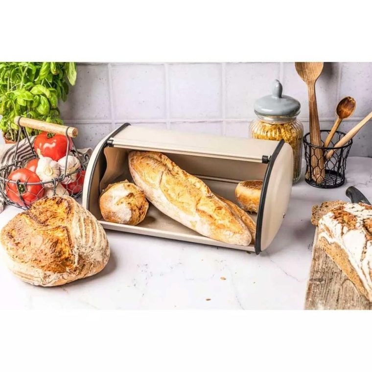 Kinghoff, chlebak stalowy, beżowy