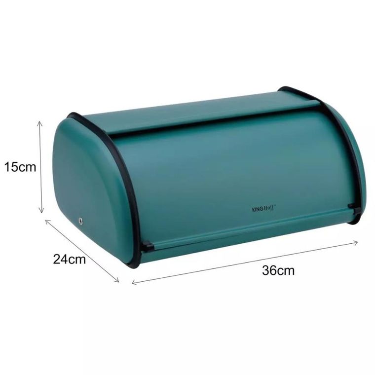 Kinghoff, chlebak stalowy, zielony, KH-1755