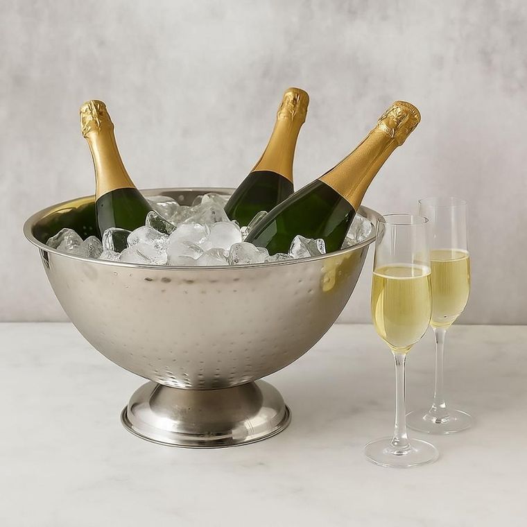 Kinghoff, Cooler, stalowa misa do chłodzenia alkoholi, KH-1850