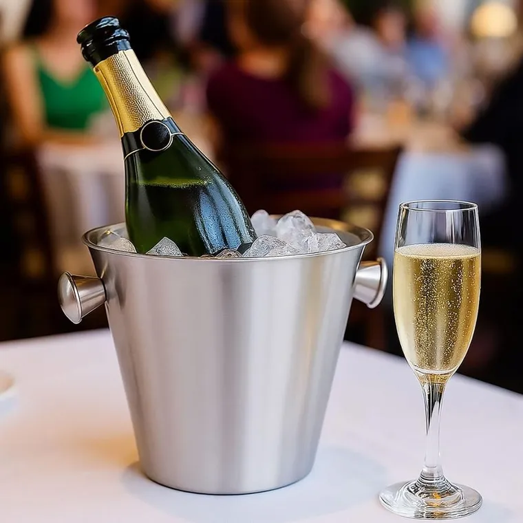 Kinghoff, Cooler, wiaderko do chłodzenia szampana wina, kh-1891