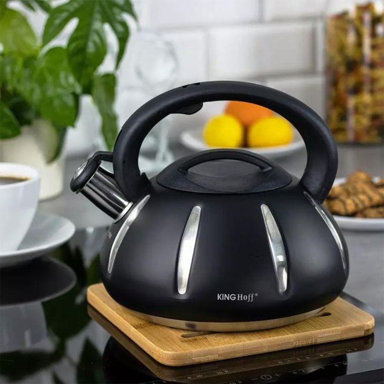 Kinghoff, czajnik z gwizdkiem, 3l, KH-1835