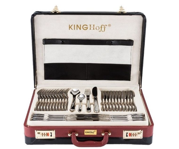 Kinghoff, komplet sztućców, 72 elementy, połysk, KH-3508