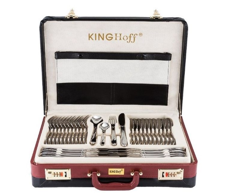 Kinghoff, komplet sztućców, 72 elementy, połysk, KH-3519