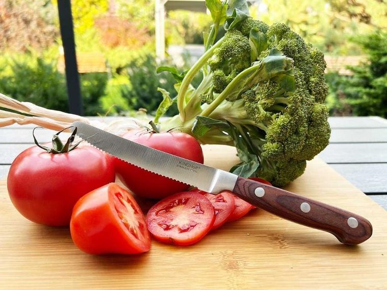 Kinghoff, nóż do pomidorów, ząbkowany, KH-1702