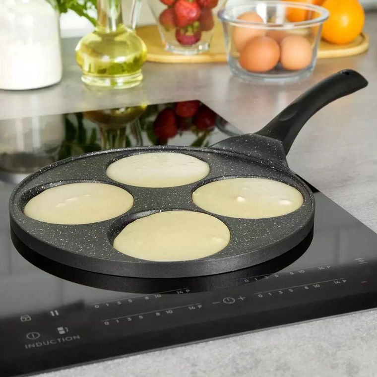 Kinghoff, patelnia marmurkowa do jajek