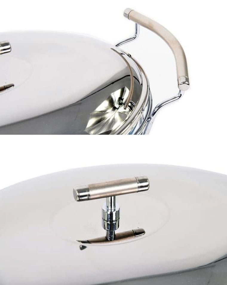 Kinghoff, podgrzewacz stołowy do zupy, 4 elementy, 4.0l