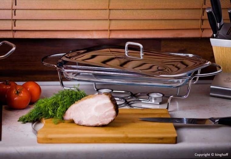 Kinghoff, podgrzewacz żaroodporny, stołowy, 2,9l