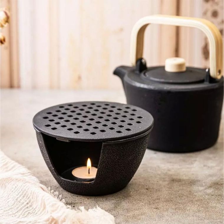 Kinghoff, podgrzewacz żeliwny do zaparzaczy