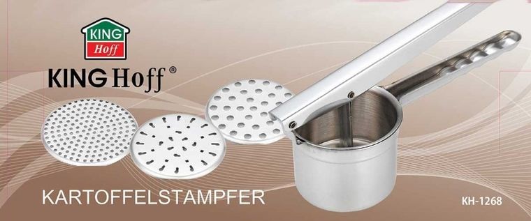 Kinghoff, praska do ziemniaków, stalowa, KH-1268
