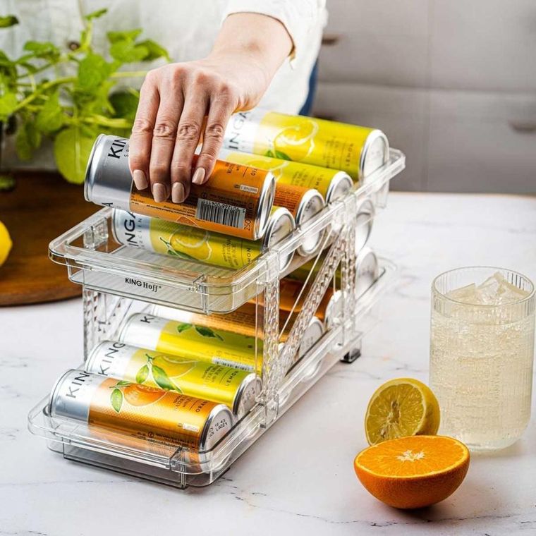 Kinghoff, regulowany organizer grawitacyjny na puszki